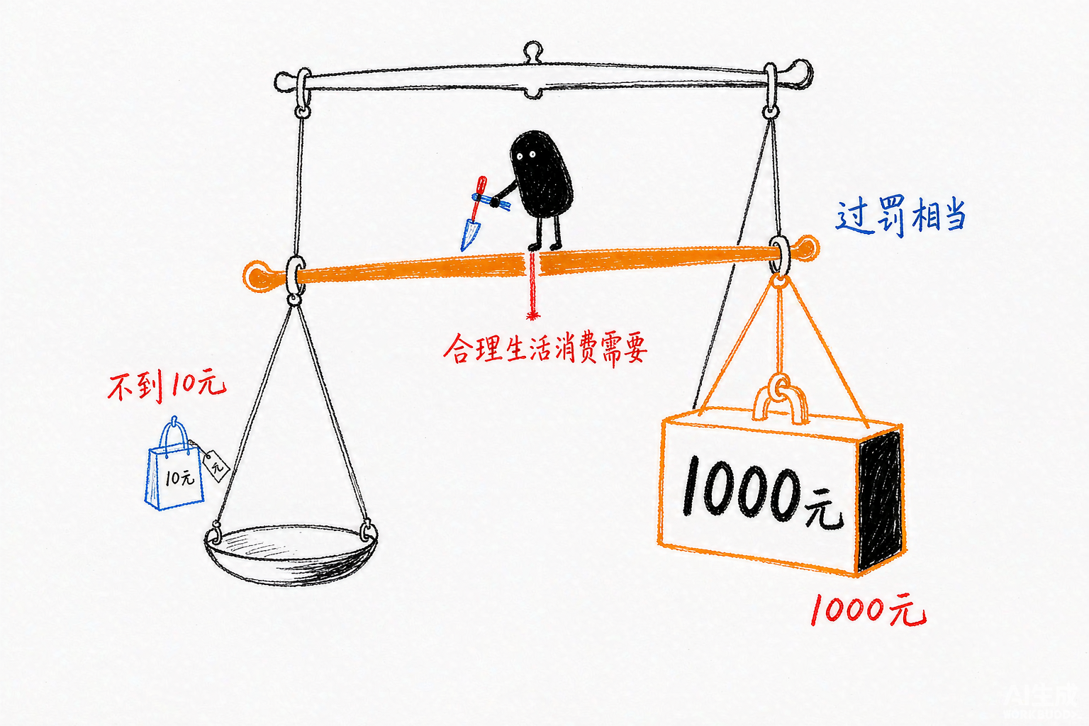 合理生活消费需要示意